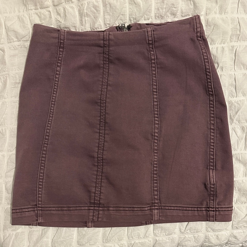 Free People Size 4 Purple Skirt